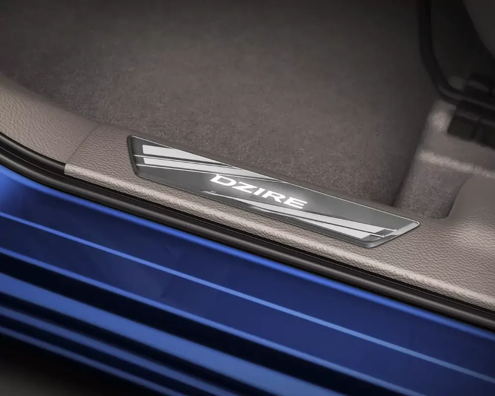 Maruti Suzuki Dzire - IIluminated Door Sill Guard Reeshav Automobiles Jaganpura, Patna